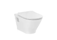 Vas WC Roca The Gap A3460N7000, suspendat, Rimless, fara capac, Alb