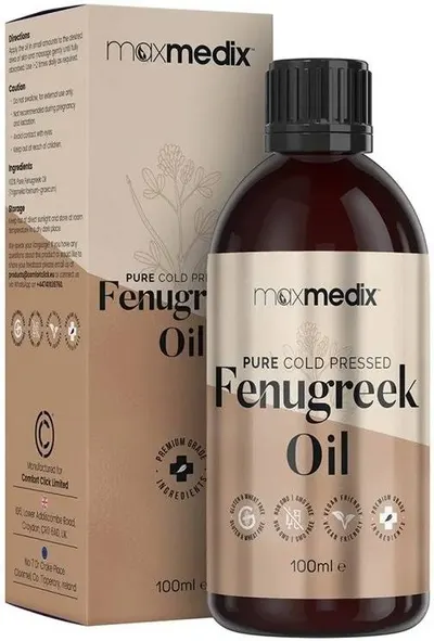 Pure Cold Pressed Fenugreek Oil, 100 ml, Weight World