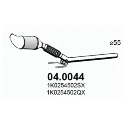 Catalizator ASSO 04.0044