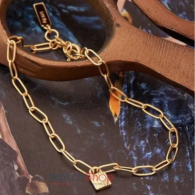 Bratara Ania Haie Chunky Chain Padlock B032-01G