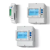 Contor de energie - Ethernet integrated interface plus SO pulse output, 3 x 230/400 V, C.A. (50/60Hz), Standard, 6 A (cu transformator de curent pana la 50,000 A), 3-faze cu afisaj LCD pentru functionarea cu transformator de curent, Standard, Versiuni co