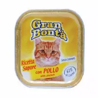 Pateu pentru pisici Gran Bonta cu pui 100 gr