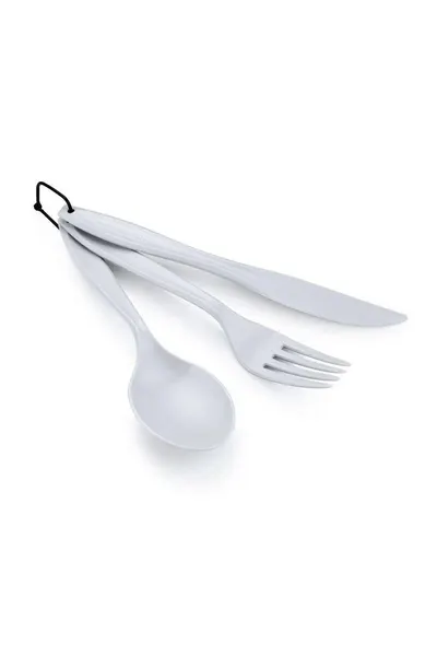 Set 3 tacâmuri Ring Cutlery Set Eggshell