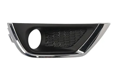 Capac bara fata Dreapta cu locas lampa ceata, plastic, crom/negru potrivit JEEP COMPASS dupa 2017 dupa 2016