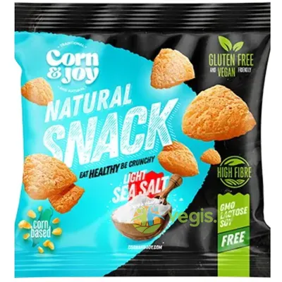 Pufuleti cu Aroma de Sare de Mare fara Gluten 40g