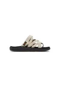 Papuci flip-flop dama 1117032 - Textil - Ecru - Ecru