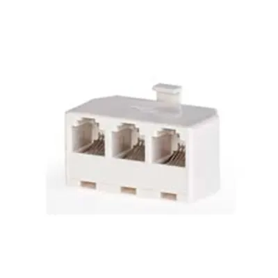 Triplicatornstecher 6/4 Thermoplastic Ivory