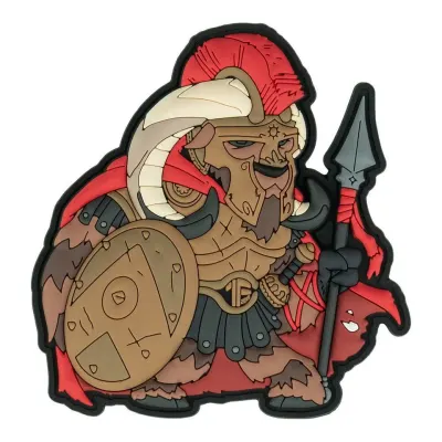 Patch TF-2215 Spartan Ox 3D PVC velcro - Default Title