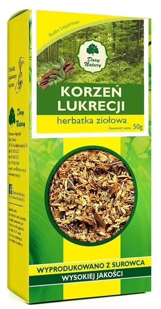 Rădăcină de lemn dulce, 50 g, Dary Natury