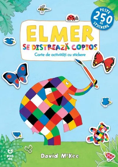 Elmer se distrează copios - Paperback brosat - David McKee