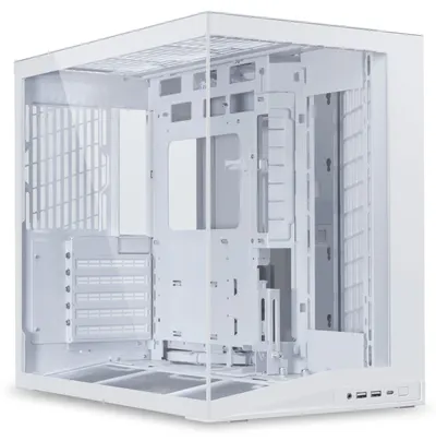 Carcasă Lian Li - O11 Dynamic Mini V2, mid tower, albă