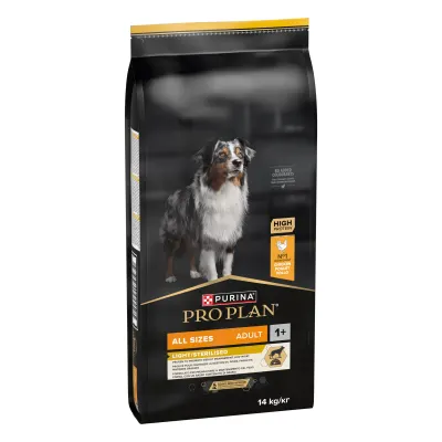 Hrana uscata pentru caini Pro Plan OptiWeight Light & Sterilised, Pui 14kg