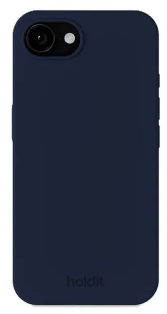 Husă Holdit - Silicone, iPhone 16e, Midnight Blue