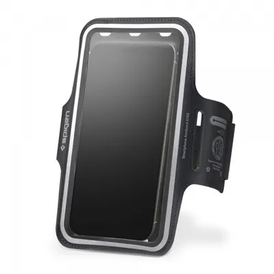 Husa Universala Waterproof pentru Telefon max. 6.9inch, Spigen, Dynamic Shield, Neagra AMP07187