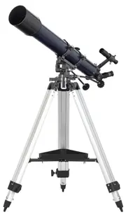 Telescop Levenhuk - New Skyline PLUS 90/900 AZ3, negru/albastru