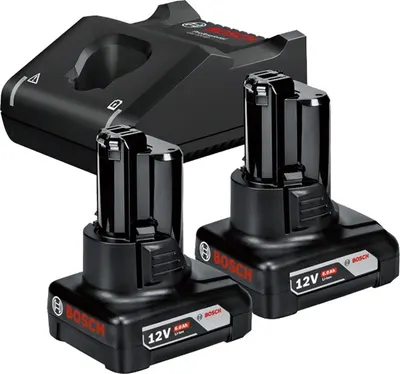 Trusa de pornire Bosch - Professional, 2xLi-Ion GBA 12V, 6.0Ah GAL 12V-40