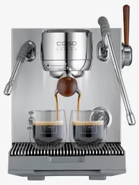 Aparat de cafea CASO - EspressoGourmet Advanced, 19 bar, 3000 W, argintiu