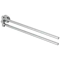 Suport prosop baie dublu Ideal Standard IOM 37 cm crom lucios