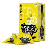 Ceai de lamaie cu ghimbir Eco SuperStar, 50g, Cupper