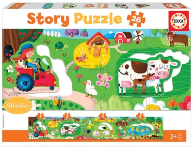 Puzzle panoramic cu 26 piese