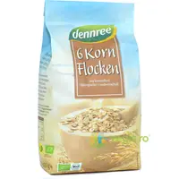 Fulgi din 6 Cereale Ecologici/Bio 500g