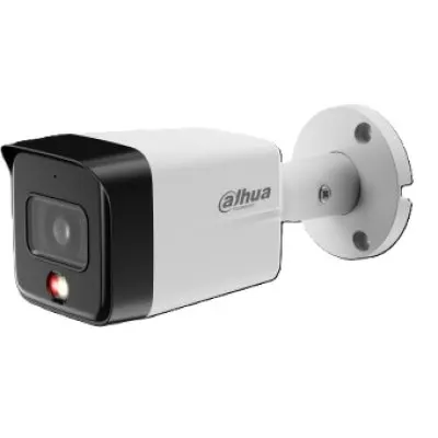 Camera IP Bullet Dahua IPC-HDBW1639E1-A-IL-0280B-S6, 6MP, 2.8mm, Smart dual light 30m, Microfon, PoE, SMD, IP67