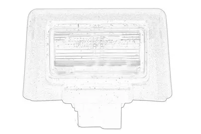 Lumina numar inmatriculare potrivit FORD TRANSIT / TOURNEO CONNECT II 2013-2017