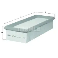 Filtru aer KNECHT LX 632