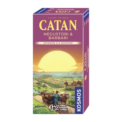 Catan - Extensia Negustori & Barbari 5/6 - editia 2025