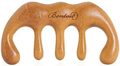 Benton Aparat de masaj pentru scalp și gât, lemn de santal