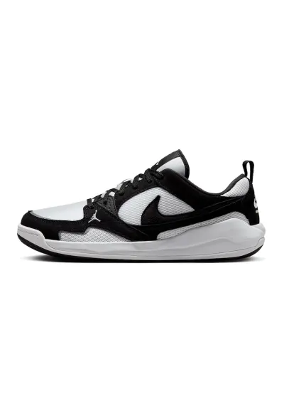 Pantofi Jordan CMFT Era din piele intoarsa pentru baschet - Alb/Negru