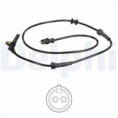 Senzor ABS Fata Dreapta potrivit ALFA ROMEO GTV, SPIDER; FIAT MAREA; LANCIA LYBRA 1.2-3.2 09.94-10.05