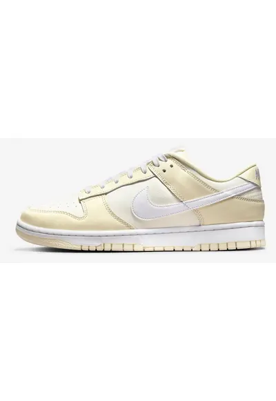 Pantofi sport unisex - Nike Dunk Low Coconut Milk - bej - Bej deschis