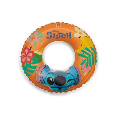 Colac gonflabil pentru inot, Disney Stitch 3D, 50 cm