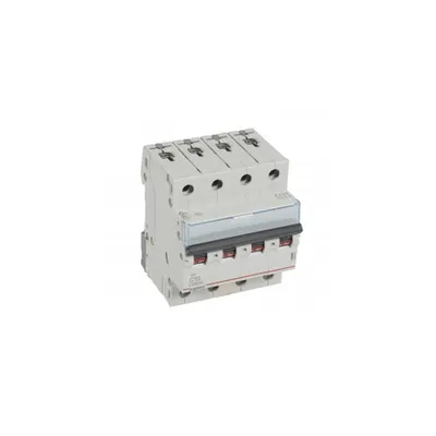 Siguranta automata MCB TX³ 6000 - 4P 400 V~ - 10 A - C curba - prong/pentruk type supply busbars