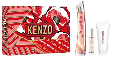 Kenzo Set Flower Ikebana Sakura - Apă de parfum, 75 și 10 ml + Loţiune, 75 ml