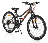Bicicletă Byox - Zante, 24'', gri