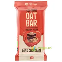 Baton Energizant din Ovaz si Ciocolata Neagra fara Gluten Ecologica/Bio 40g