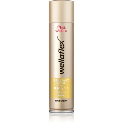 Wella Wellaflex Brilliant Color fixativ păr pentru fixare medie pentru păr vopsit 250 ml