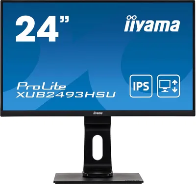 Monitor IIYAMA - XUB2493HSU-B7, 23.8'', FHD, IPS, Anti-Glare, negru