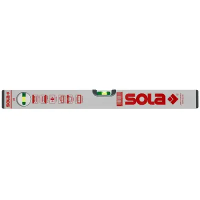 Nivela de aluminiu, 2 bule, 200cm, Sola Focus AV200