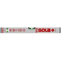 Nivela de aluminiu, 2 bule, 200cm, Sola Focus AV200