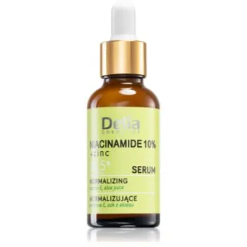 Delia Cosmetics Niacinamide 10% + zinc ser revigorant pentru fata, gat si piept