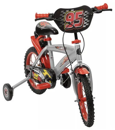 Bicicletă pentru copii Huffy - Cars W24484, 14'', gri