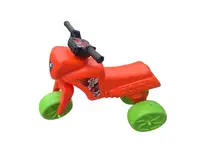 Tricicleta copii fara pedale Big Cross orange de la 2 ani pana la 20 kg, inaltime pana la sezut 34 cm