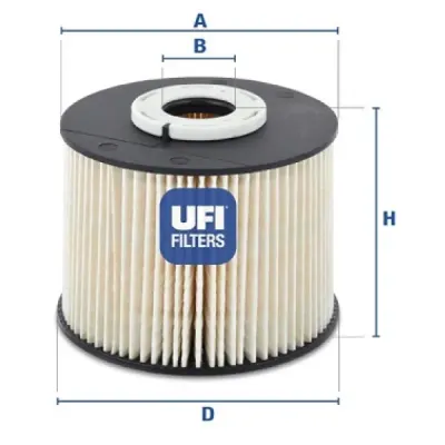 Filtru combustibil UFI 26.055.00
