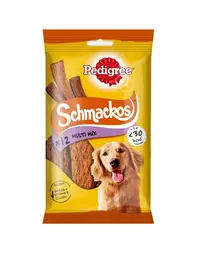 PEDIGREE Schmackos 12 buc. recompense pentru caini, cu vita 86 g