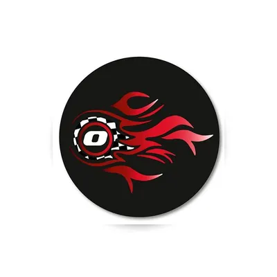 Abtibilduri roti, 2 buc/set, Roller Nikidom, Fire
