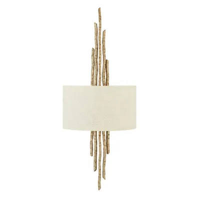 Aplica Spyre 2 Light Wall Light – Champagne Gold