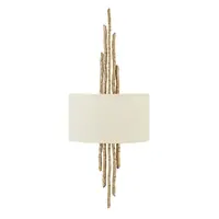 Aplica Spyre 2 Light Wall Light – Champagne Gold